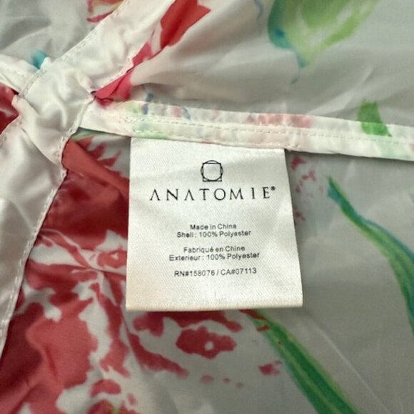 Anatomie August Botanical-Print Jacket w/ Hood Euphoric Floral Size XS - Picture 6 of 8